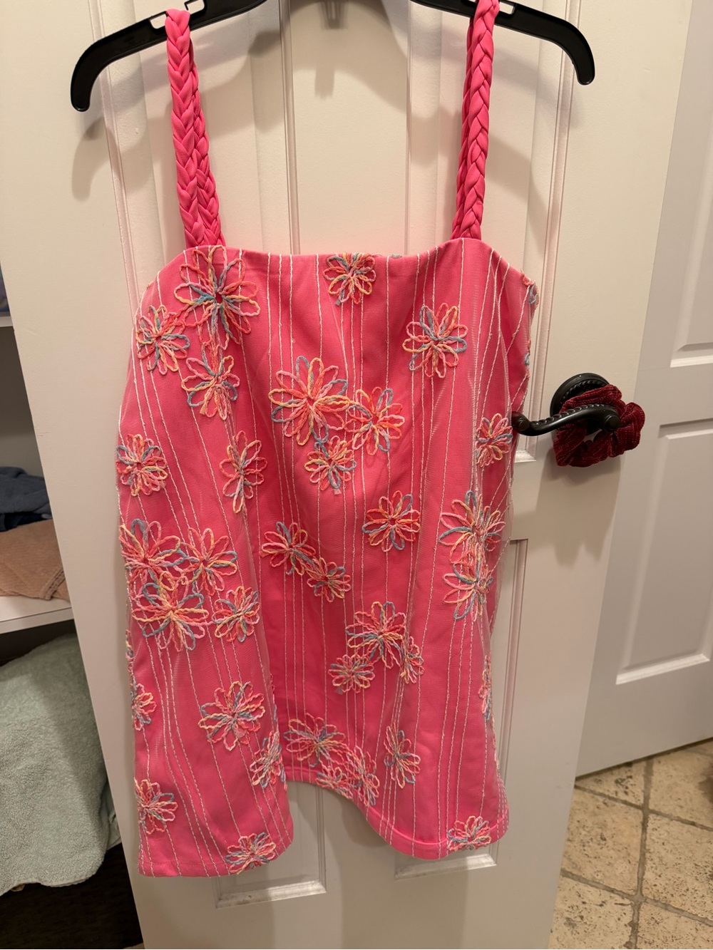 Pink Floral Dress